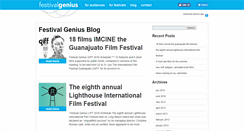 Desktop Screenshot of festivalgenius.com