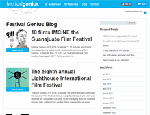 Tablet Screenshot of festivalgenius.com